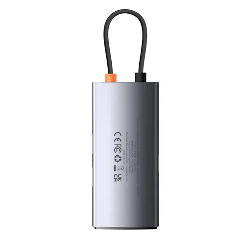 USB-хаб Baseus Metal Gleam Series 4в1 (WKWG070113), Черный, в Узбекистане