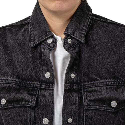 Куртка Джинсовый Lufian B-4526, Черный, купить недорого
