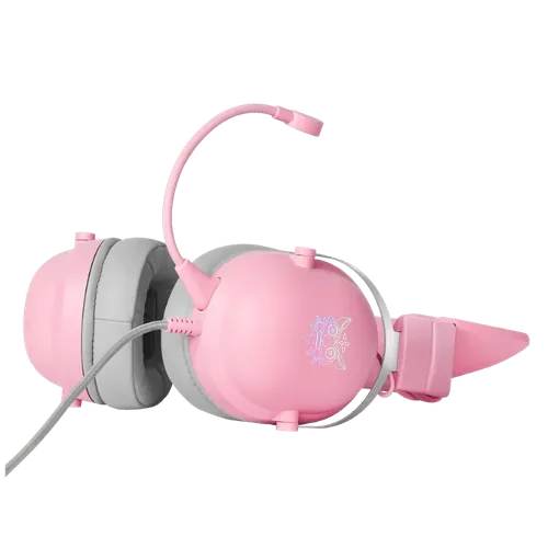 Проводные накладные наушники Onikuma X11, Розовый, купить недорого