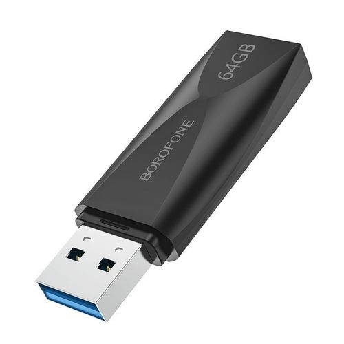 USB флеш накопитель Borofone BUD4 64Гю, Черный