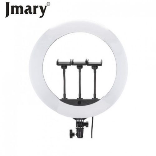 Кольцевая светодиодная лампа Jmary FM-14R без штатива, 34 см, Черный, фото