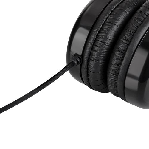 Проводные наушники Hoco W5 с микрофоном и регулируемым оголовьем, Черный, купить недорого