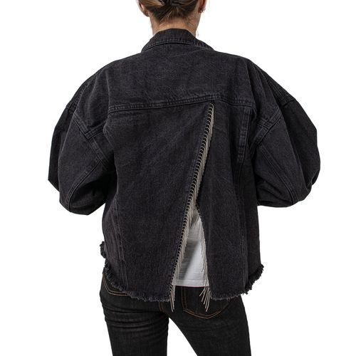 Куртка Джинсовый Lufian B-4541, Черный, фото
