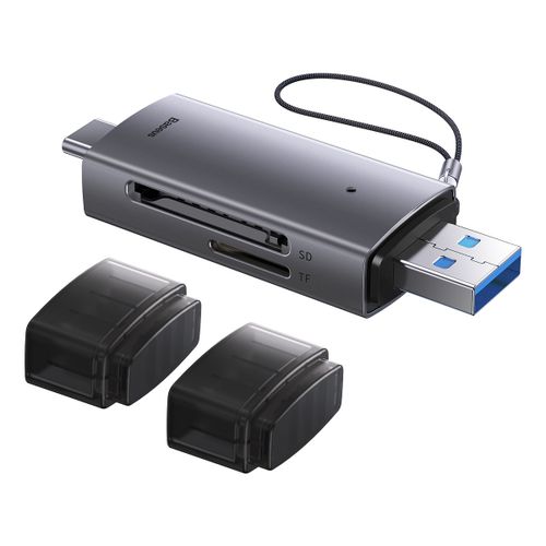 USB-хаб Baseus Metal Gleam Series (WKQX060113), Черный, в Узбекистане