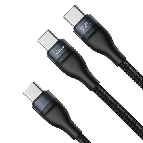 USB kabel Baseus CA1T2-C01, Qora