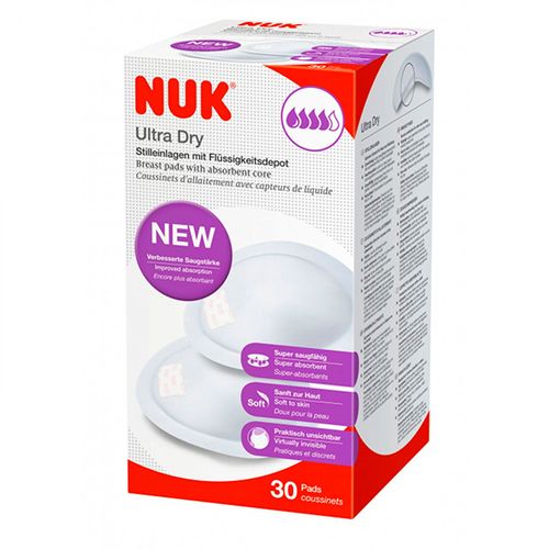 Прокладки NUK Ultra Dry для груди, 30 шт