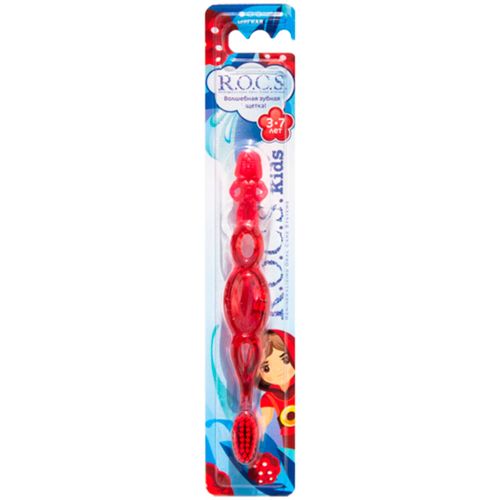 Зубная щетка R.O.C.S. Kids для детей 467865B, Красный
