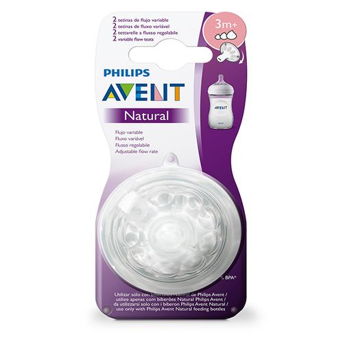 Соска Philips Avent Natural, 2 шт