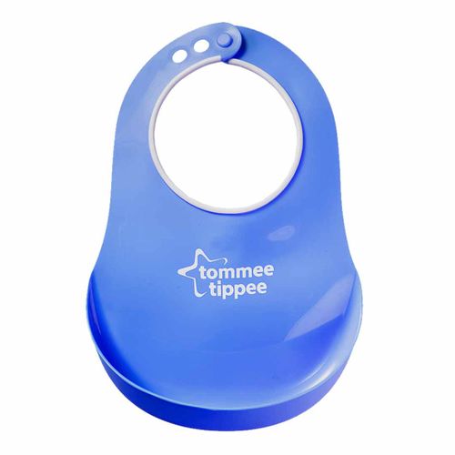 Слюнявчик силиконовый Tommee Tippee Comfi neck bib, Синий