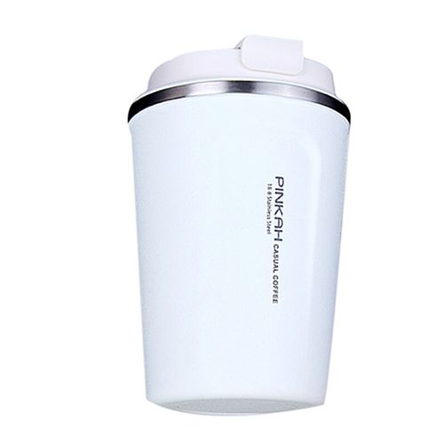 Термокружка Pinkah Coffee Mugs PJ-3548B, 380 мл, Белый