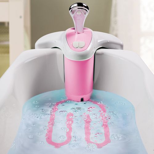 Детская ванночка для купания от Summer Lil Luxuries с гидромассажем, Розовый