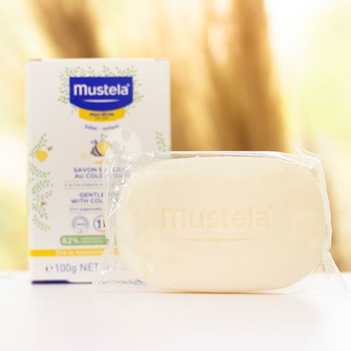 Нежное мыло Mustela с холодным кремом, 100 г