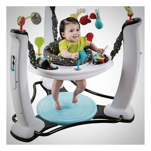 Прыгунки с развивающим центром Evenflo Exersaucer Jam Session, Молочный