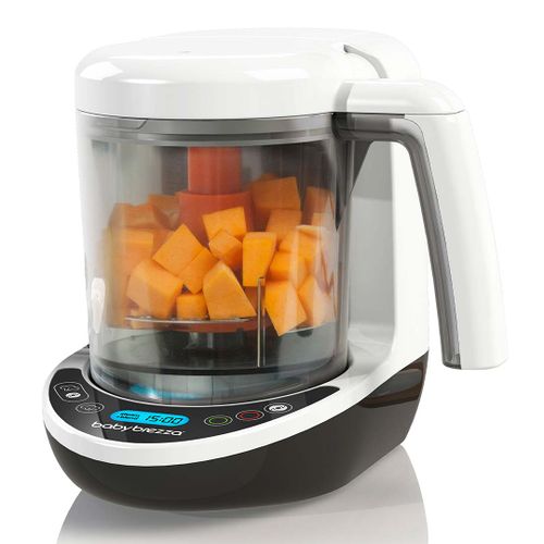 Автоматическая пароварка-блендер Babybrezza One Step™ Baby Food Maker Deluxe, Белый, купить недорого