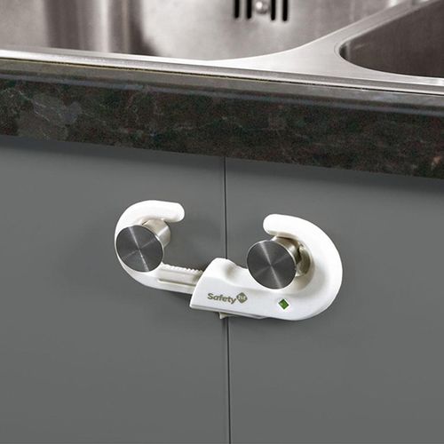 Buriluvchi eshik qulfi Safety Cabinet Lock, oq, купить недорого