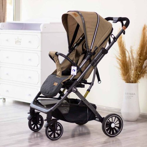 Bolalar aravachasi Cool Guy Baby Stroller, xaki