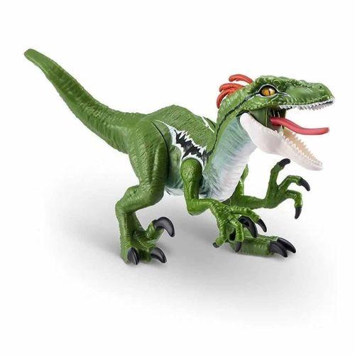 Интерактивная игрушка ZURU Robo Alive Dino Action Raptor Z7172, Зеленый, фото № 4