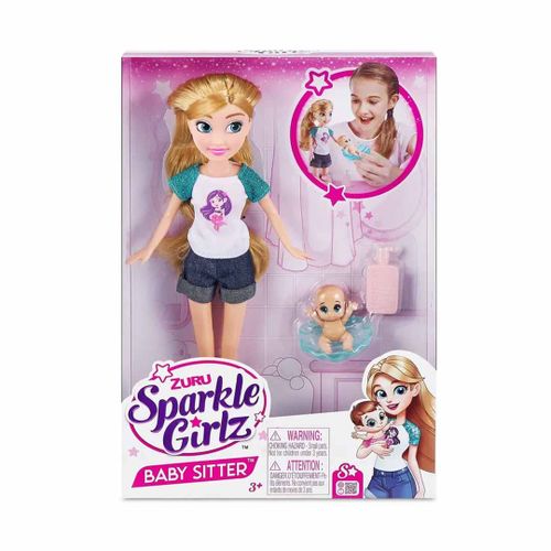 Кукла ZURU Sparkle Girlz Baby Sitter 10064, sotib olish