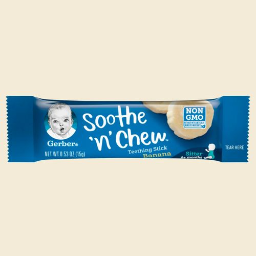 Палочки для прорезывания зубов Gerber Soothe N Chew со вкусом банана, 6+ мес 15 гр