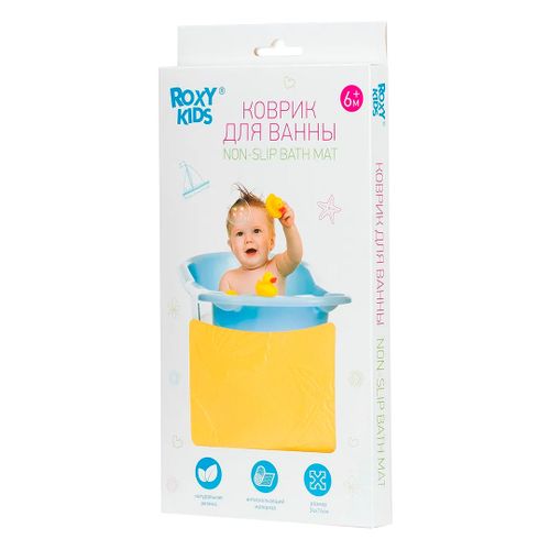 Коврик для ванны Roxy-Kids, Желтый, 13900000 UZS
