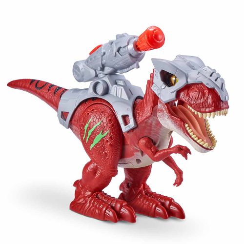 Интерактивная игрушка ZURU Robo Alive Dino Wars T-Rex Z7132, Красный