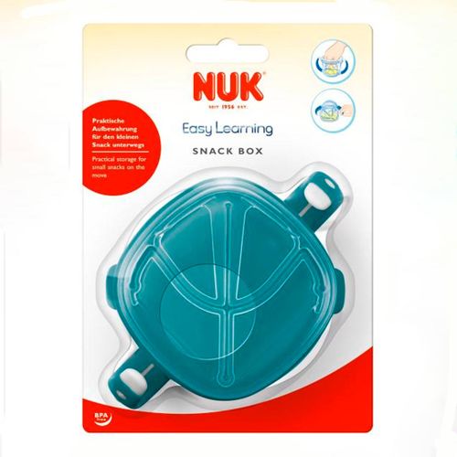 Контейнер для снеков NUK Easy Learning Snack Box, Фиолетовый, купить недорого