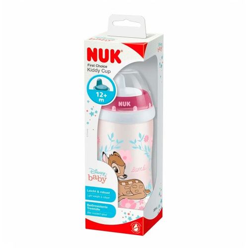 Поильник NUK First Choice Kiddy Cup Bambi, 300 мл, Розовый, купить недорого
