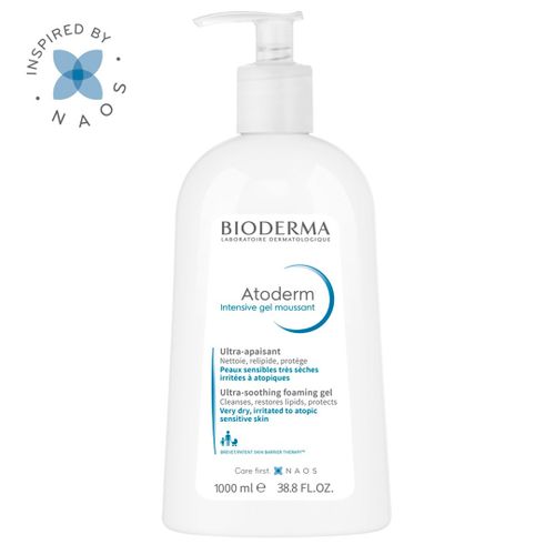 Успокаивающий очищающий гель BioDerma для восстановления кожи Atoderm, 500 мл 0+ мес