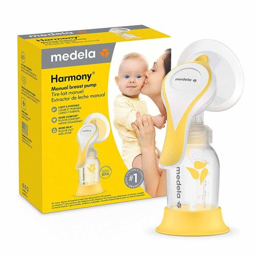 Ручной молокоотсос Medela Harmony Essentials Pack с принадлежностями