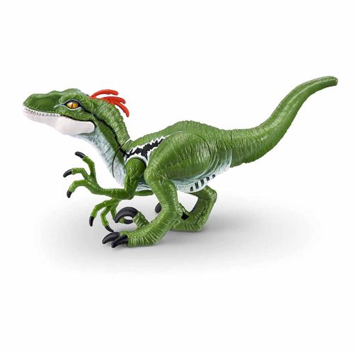 Интерактивная игрушка ZURU Robo Alive Dino Action Raptor Z7172, Зеленый, фото