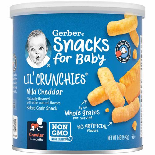 Кукурузки Gerber Cheddar 8+ мес 42 гр