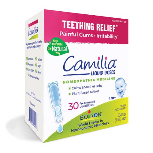 Средство для облегчения боли Camilia при прорезывании зубов, 30 шт по 1 мл, купить недорого