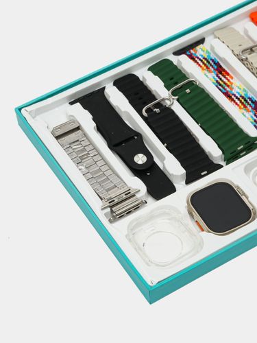 Aqilli smart soat Smart Watch Y60 + simsiz zaryadlagich g'ilof va 7 ta tasma, купить недорого