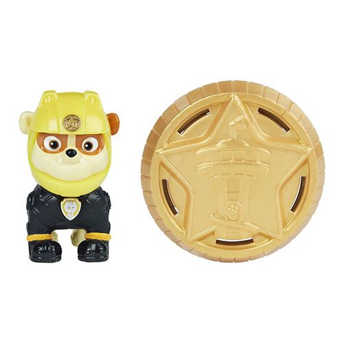 Игровой набор Paw Patrol Rubble Motopups фигурка и значок 6059490F, 3+ лет, Желтый