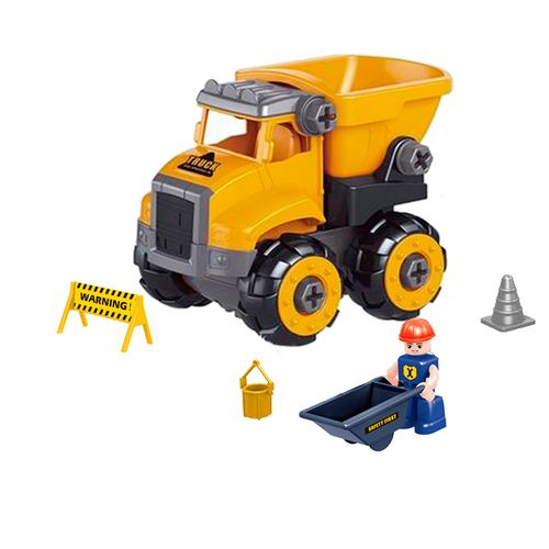 Игровой набор Truck Assemble Самосвал 311-3, Желтый, в Узбекистане