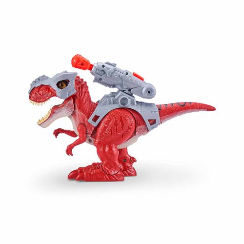 Интерактивная игрушка ZURU Robo Alive Dino Wars T-Rex Z7132, Красный, фото № 4