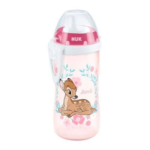 Поильник NUK First Choice Kiddy Cup Bambi, 300 мл, Розовый