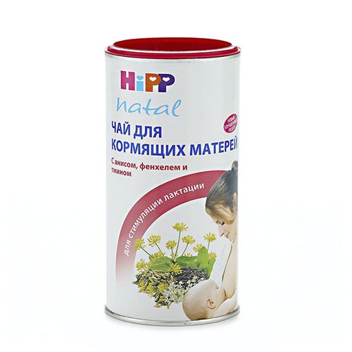 Чай Hipp для кормящих матерей AL 2348-01, 200 гр 0+ мес