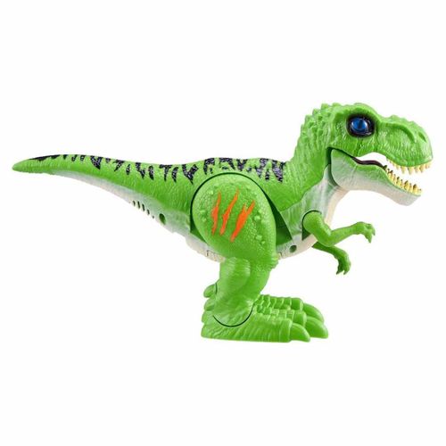 Интерактивная игрушка ZURU Robo Alive Attacking T-Rex Z7127, Зеленый, в Узбекистане