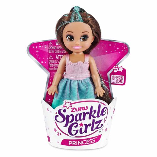 Кукла ZURU Sparkle Girlz Princess in Cupcake брюнетка