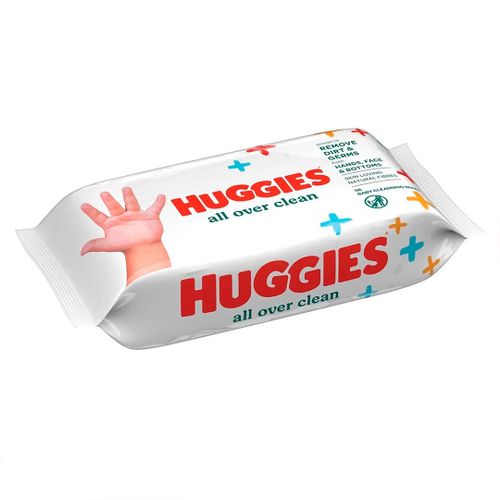 Влажные салфетки Huggies All over clean, 56 шт, arzon