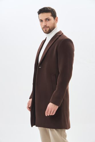 Пальто длинная длина Terra Pro AW23CA1N-35-19591, Brown, sotib olish