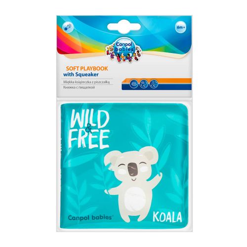 Книжка-пищалка Canpol Babies Wild & Free, купить недорого