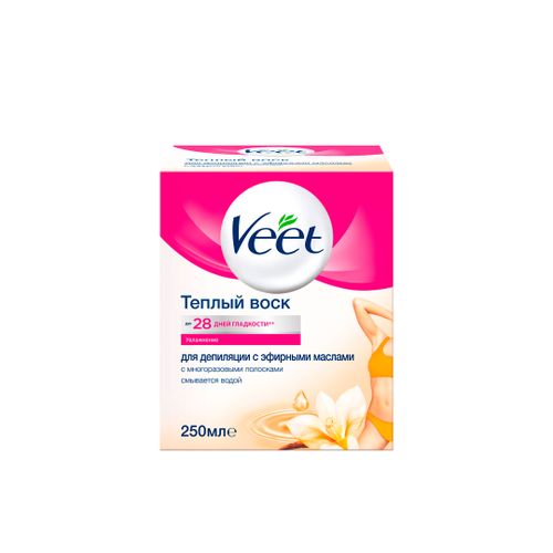 Issiq mum VEET efir moylari bilan depilatsiya uchun, 250 ml