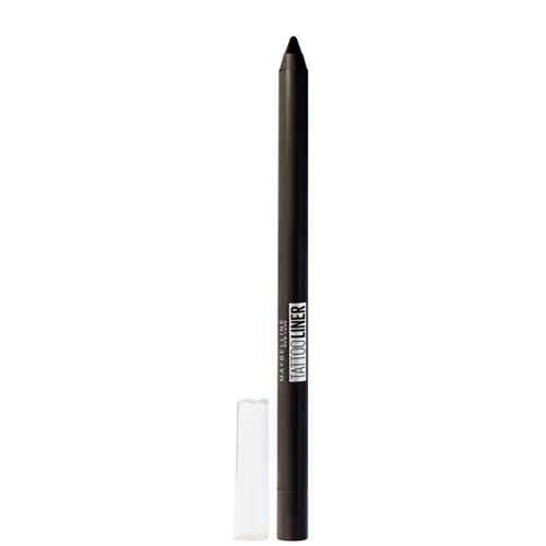 Карандаш для глаз гелевый Maybelline TATOO LINER, интенсивный цвет, оттенок 900, черный