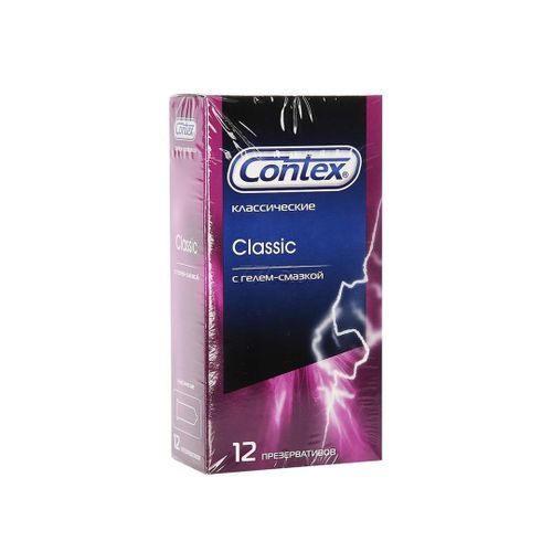 Презервативы Contex Classic классические, 12 шт