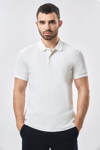 Kalta yengli polo Terra Pro AW23CA2N-17-19041, White