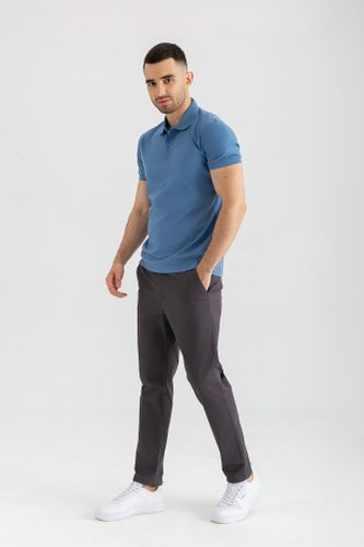 Kalta yengli polo Terra Pro SS23CA2N-17-12279, Light blue, foto