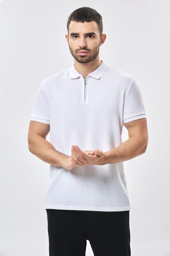 Kalta yengli polo Terra Pro SS23CA2N-17-12479, White