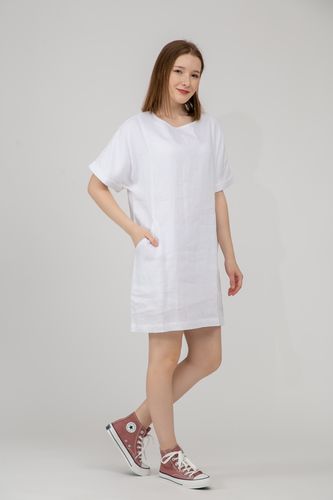 Платье короткий рукав Terra Pro SS23WES070, White, sotib olish